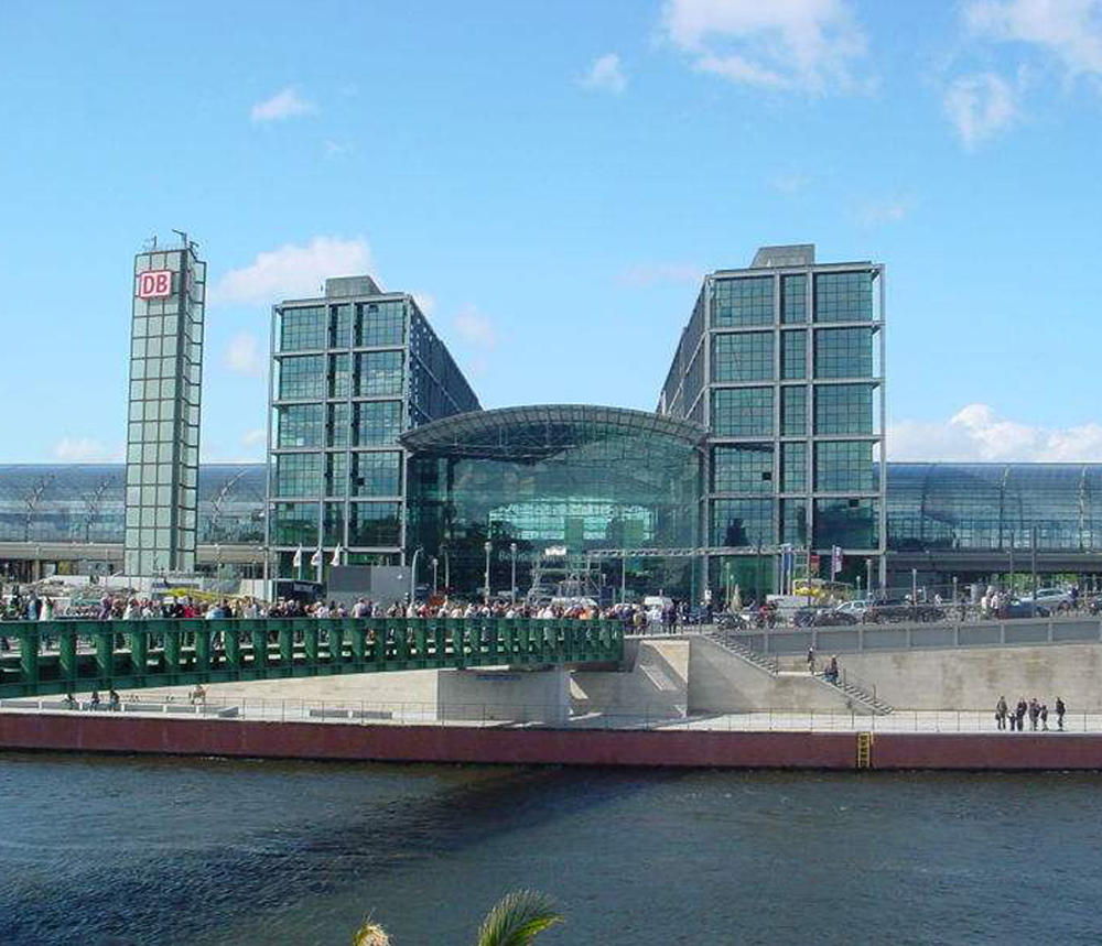德国柏林中心火车站